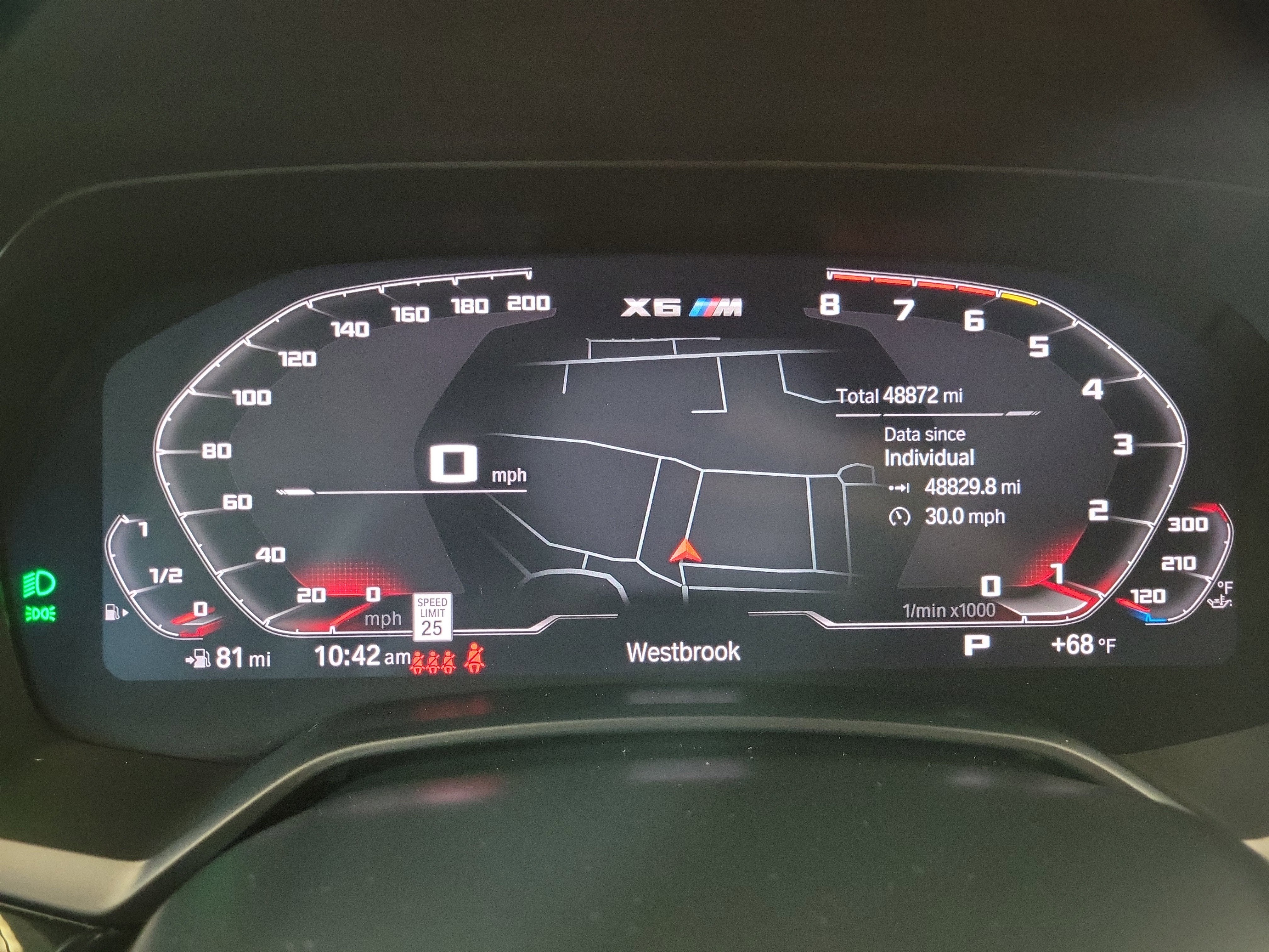 2021 BMW X6 M Sports Activity Coupe