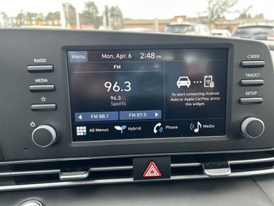 2026 Hyundai Elantra Hybrid Blue