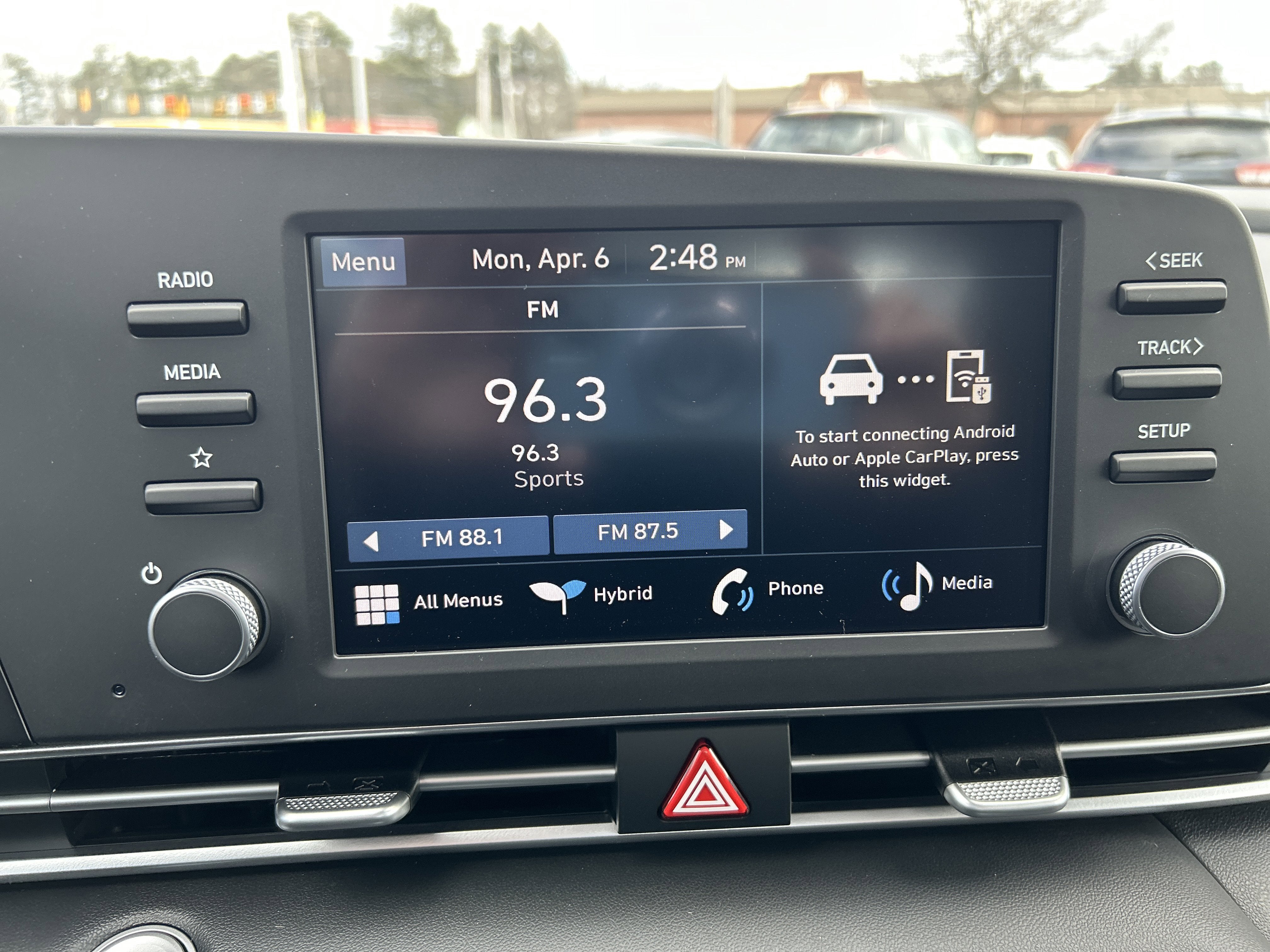 2026 Hyundai Elantra Hybrid Blue