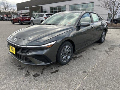 2026 Hyundai Elantra Hybrid Blue