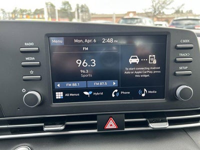 2026 Hyundai Elantra Hybrid Blue