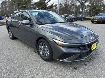 2026 Hyundai Elantra Hybrid Blue