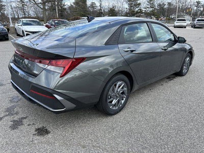 2026 Hyundai Elantra Hybrid Blue