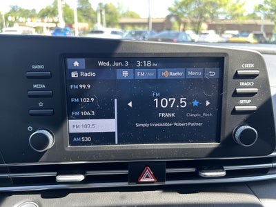 2026 Hyundai Elantra Hybrid Blue