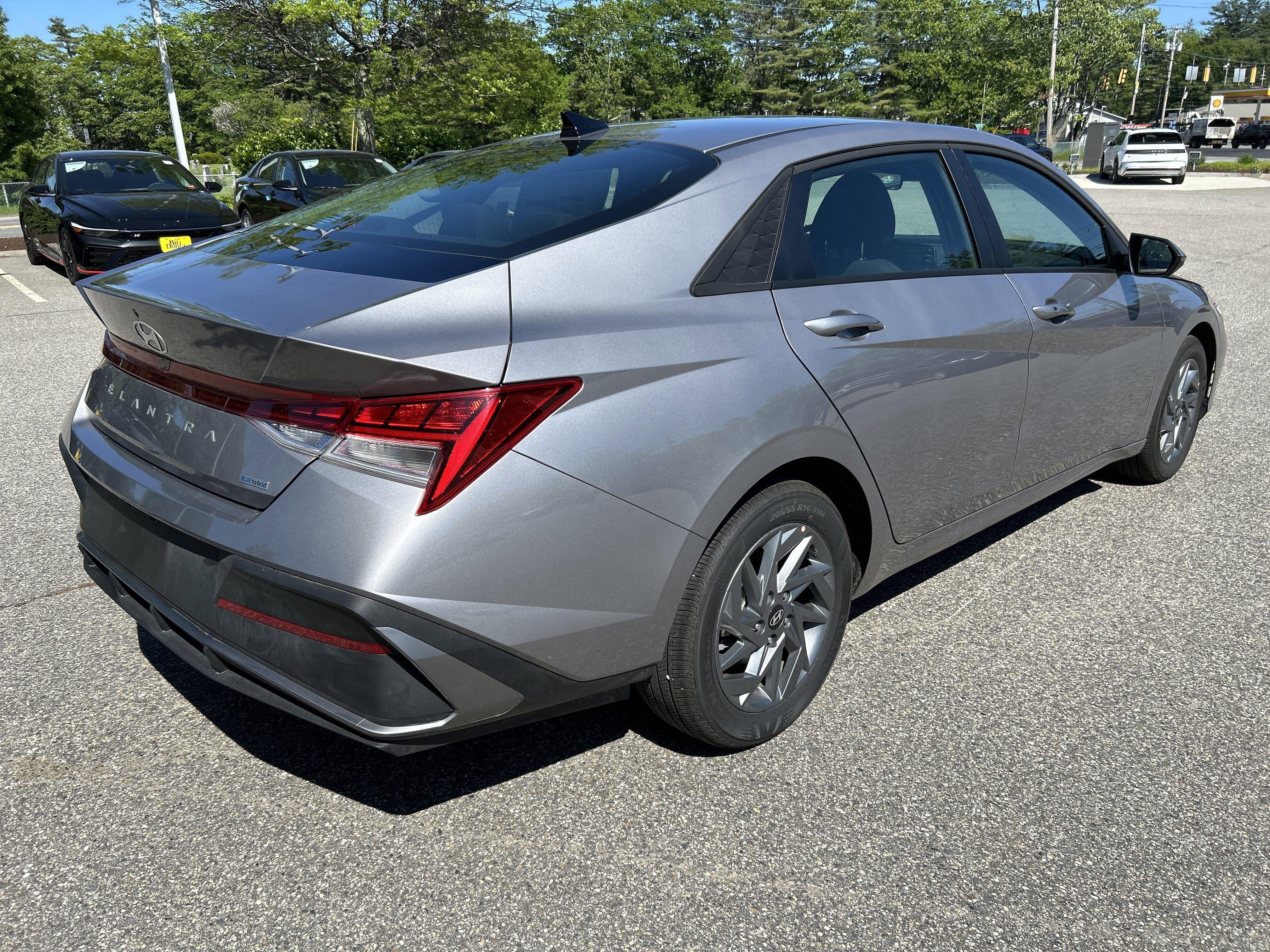 2026 Hyundai Elantra Hybrid Blue