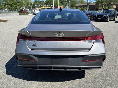 2026 Hyundai Elantra Hybrid Blue