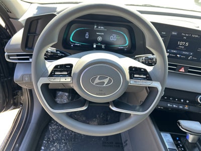 2026 Hyundai Elantra Hybrid Blue
