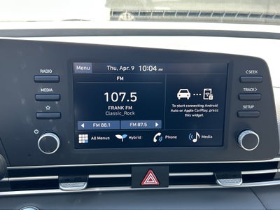 2026 Hyundai Elantra Hybrid Blue