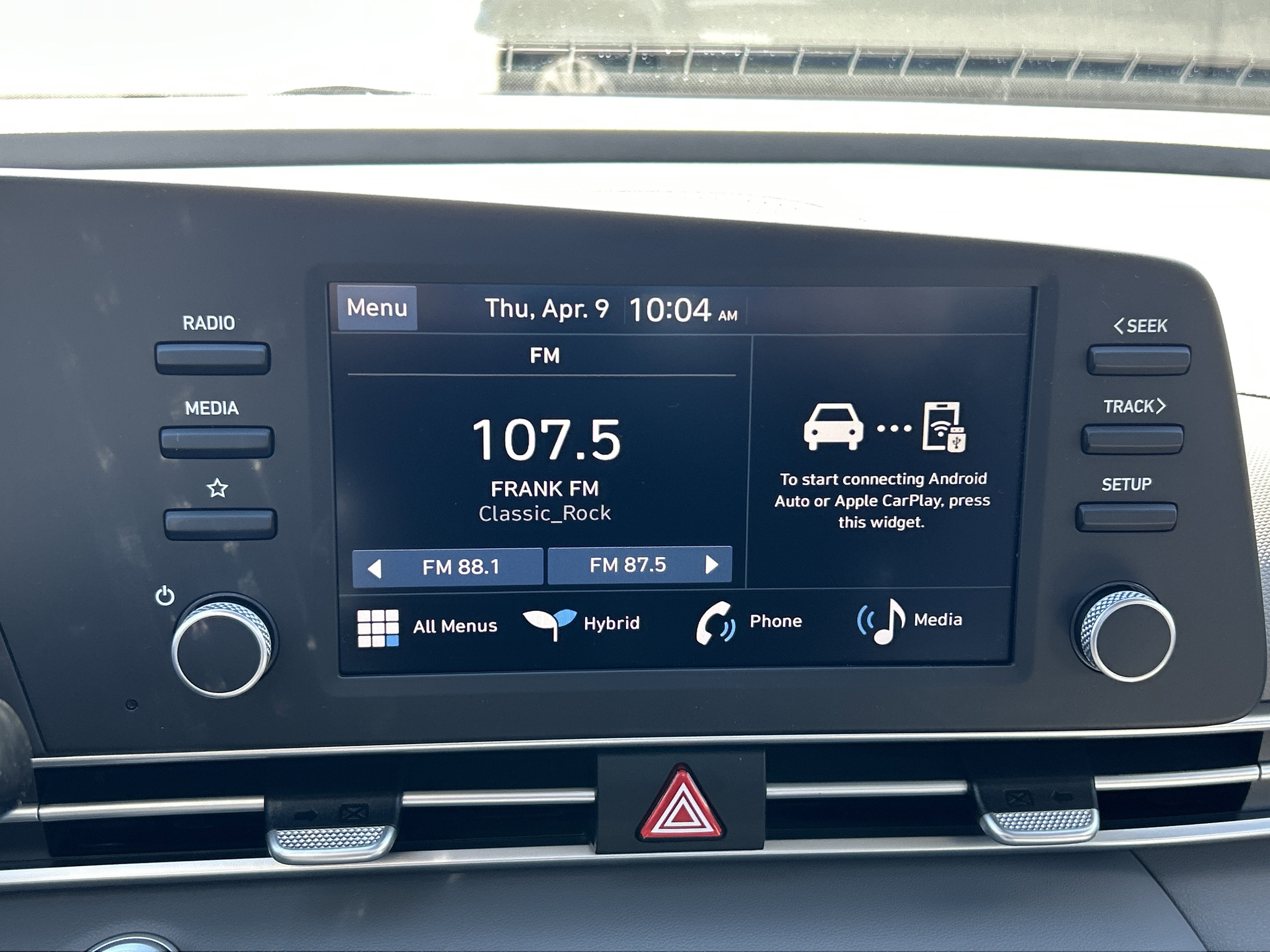 2026 Hyundai Elantra Hybrid Blue