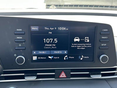 2026 Hyundai Elantra Hybrid Blue