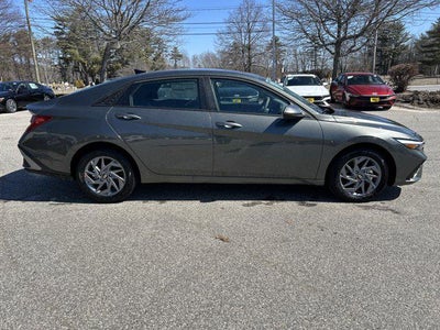 2026 Hyundai Elantra Hybrid Blue