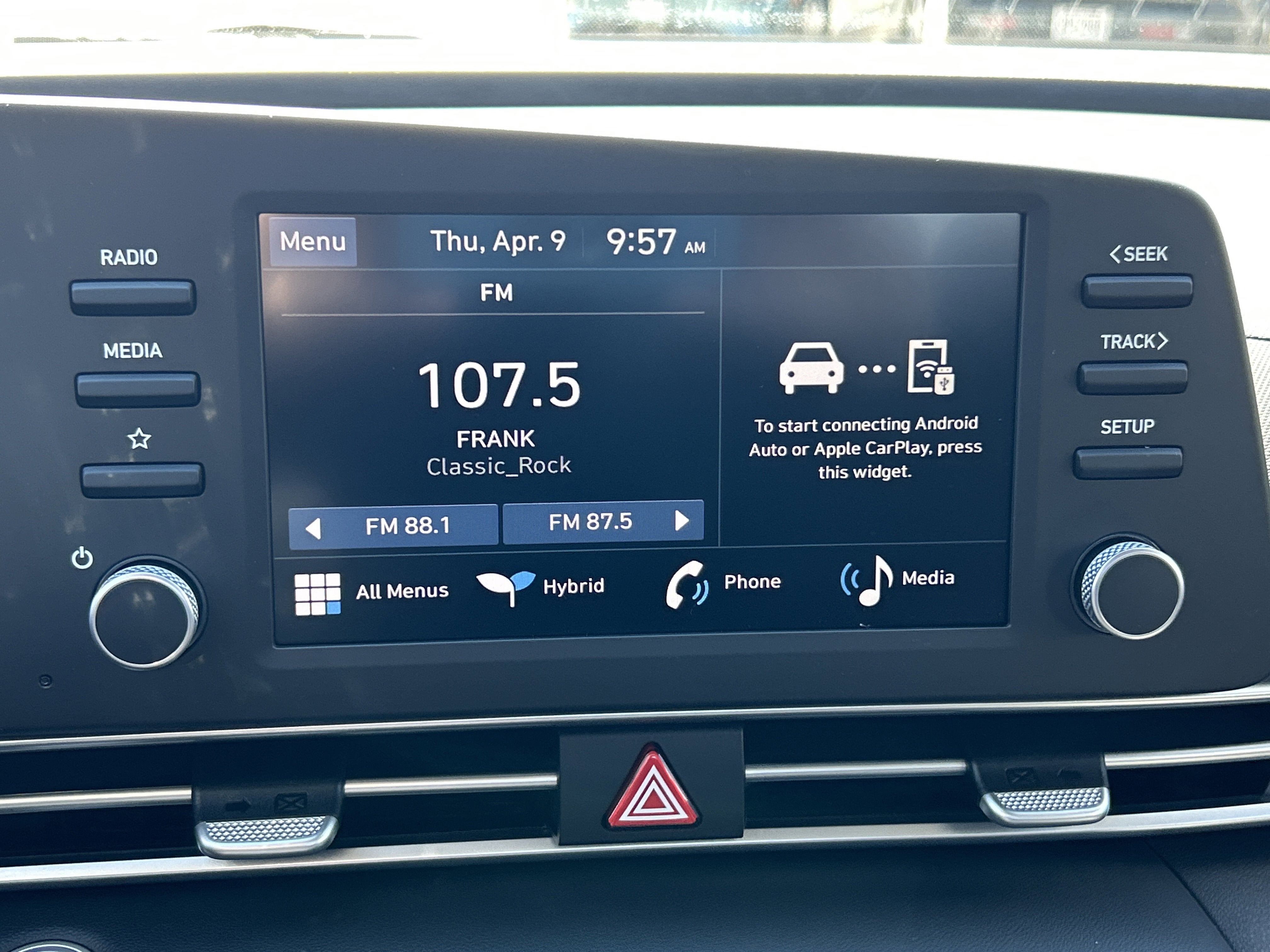 2026 Hyundai Elantra Hybrid Blue