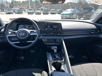 2026 Hyundai Elantra Hybrid Blue