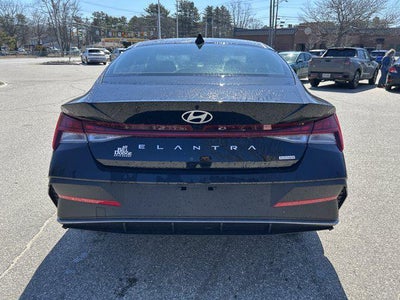2026 Hyundai Elantra Hybrid Blue