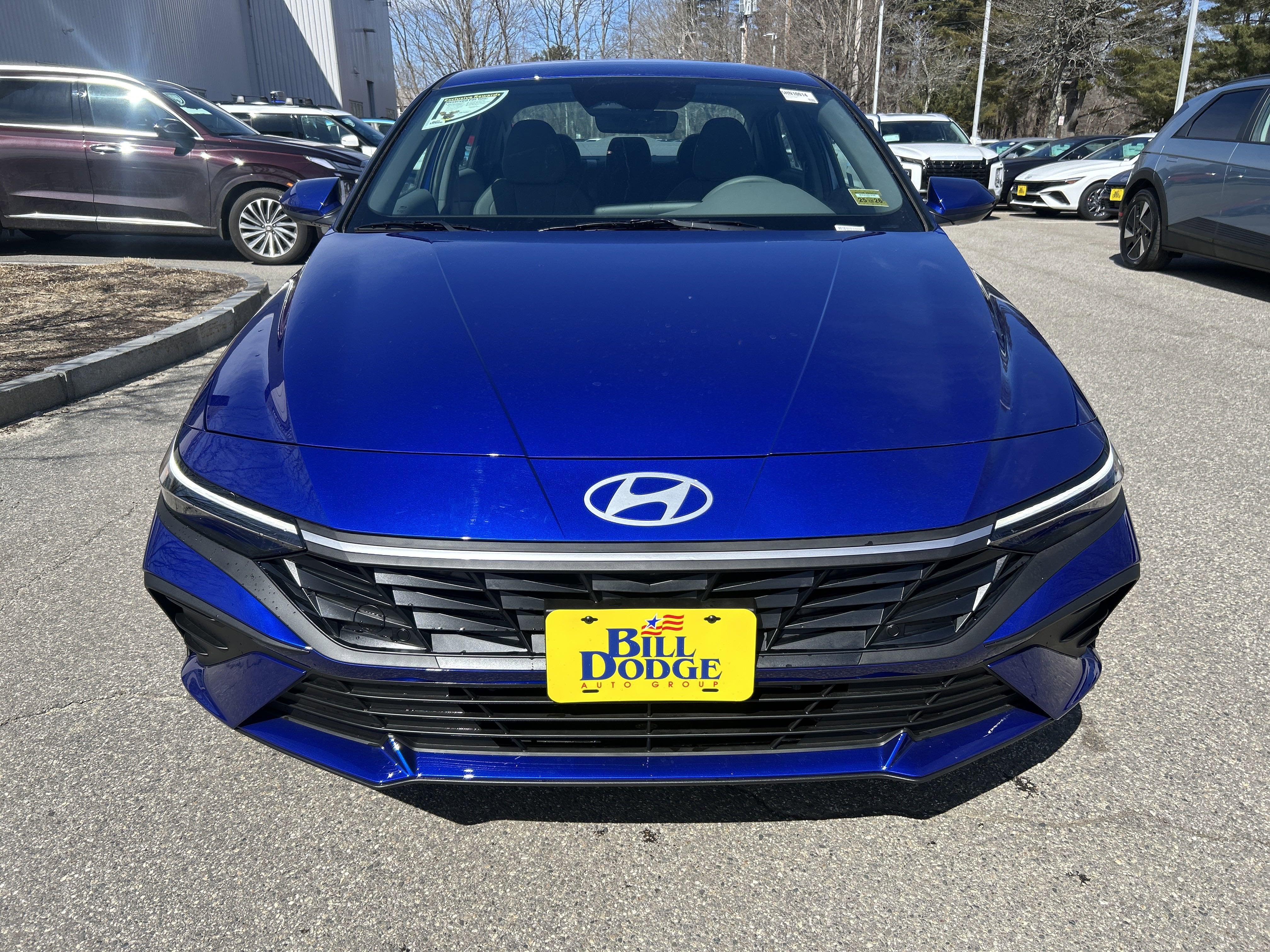 2025 Hyundai Elantra Hybrid Blue