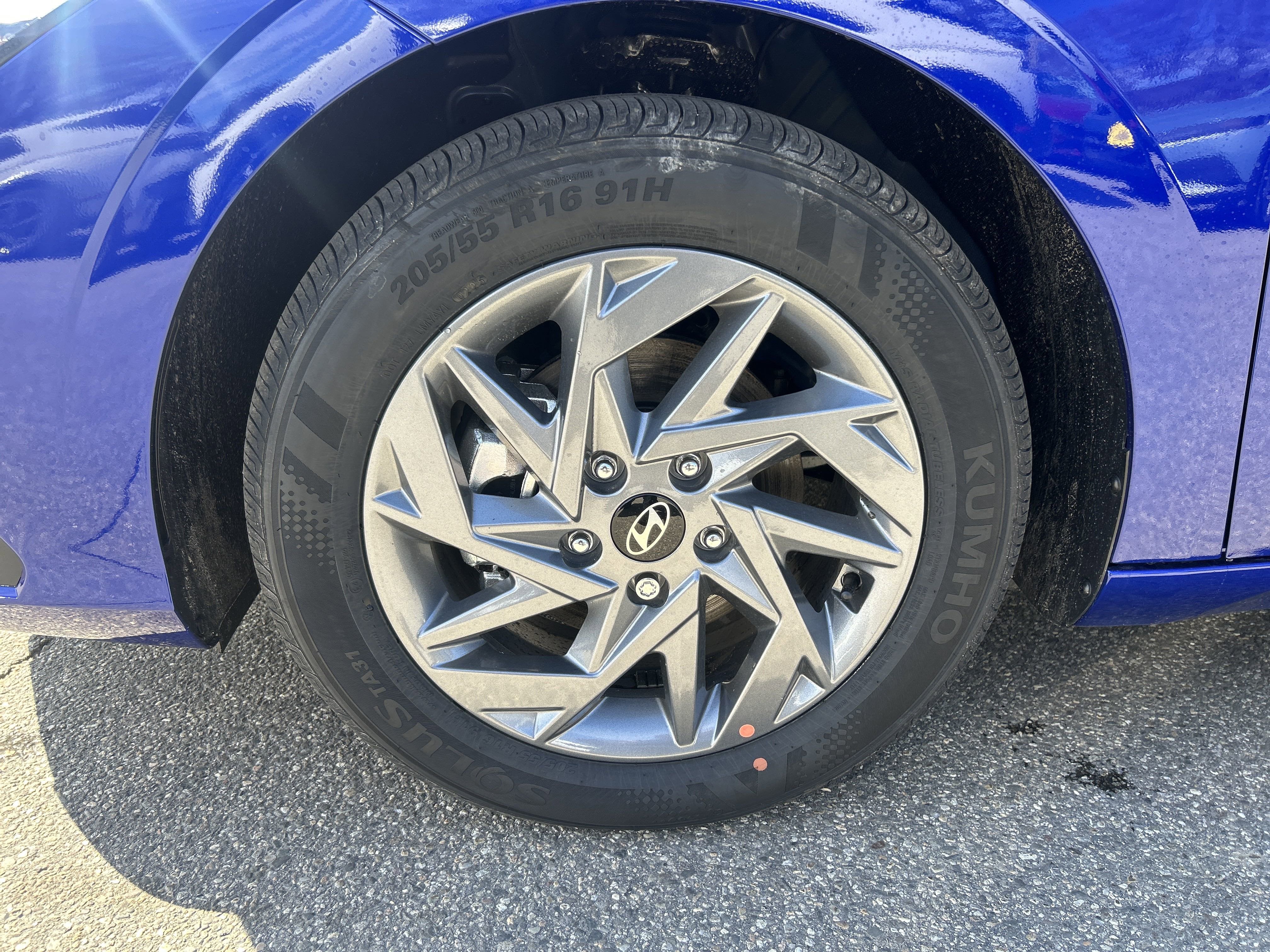 2025 Hyundai Elantra Hybrid Blue