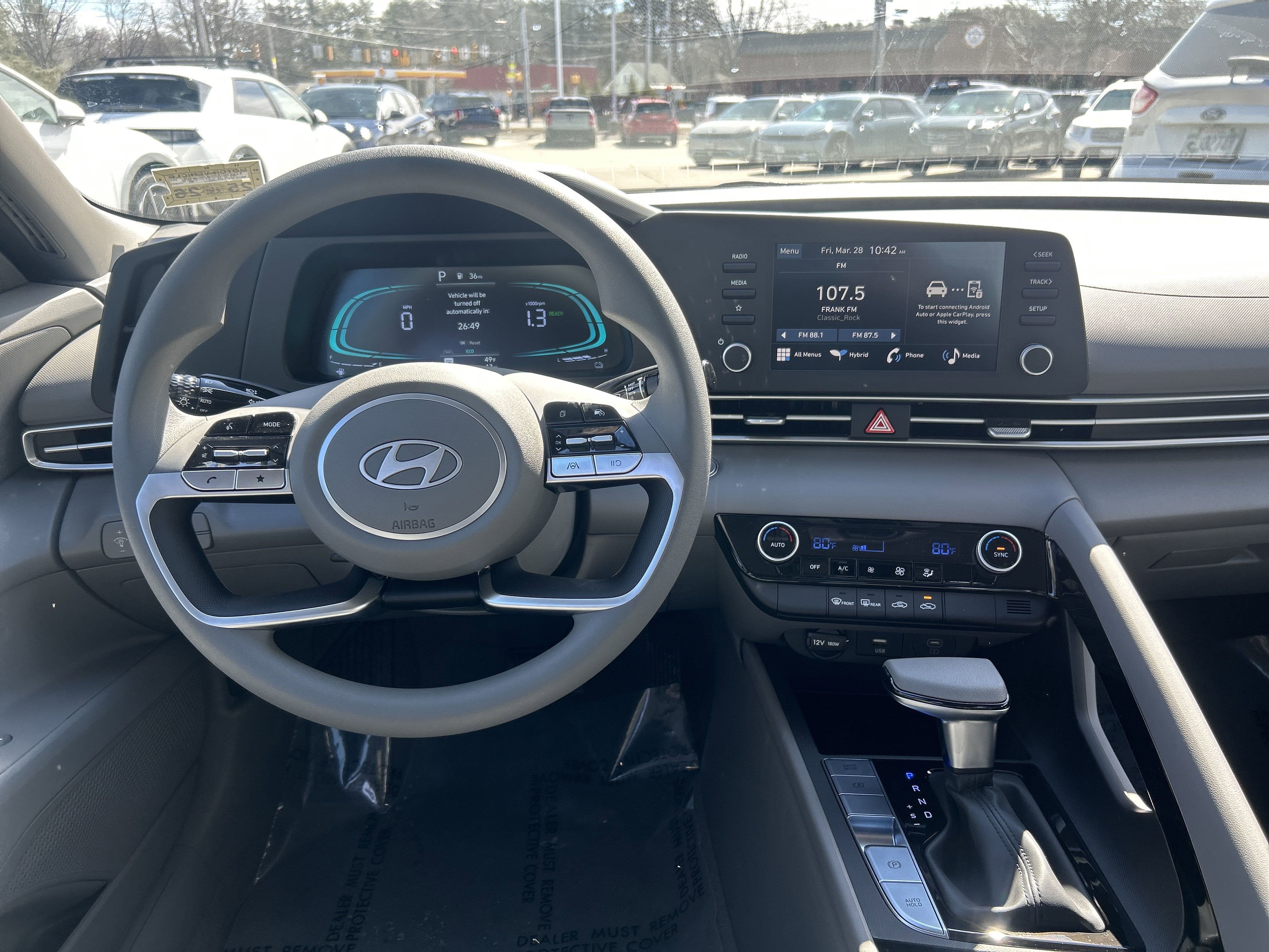 2025 Hyundai Elantra Hybrid Blue