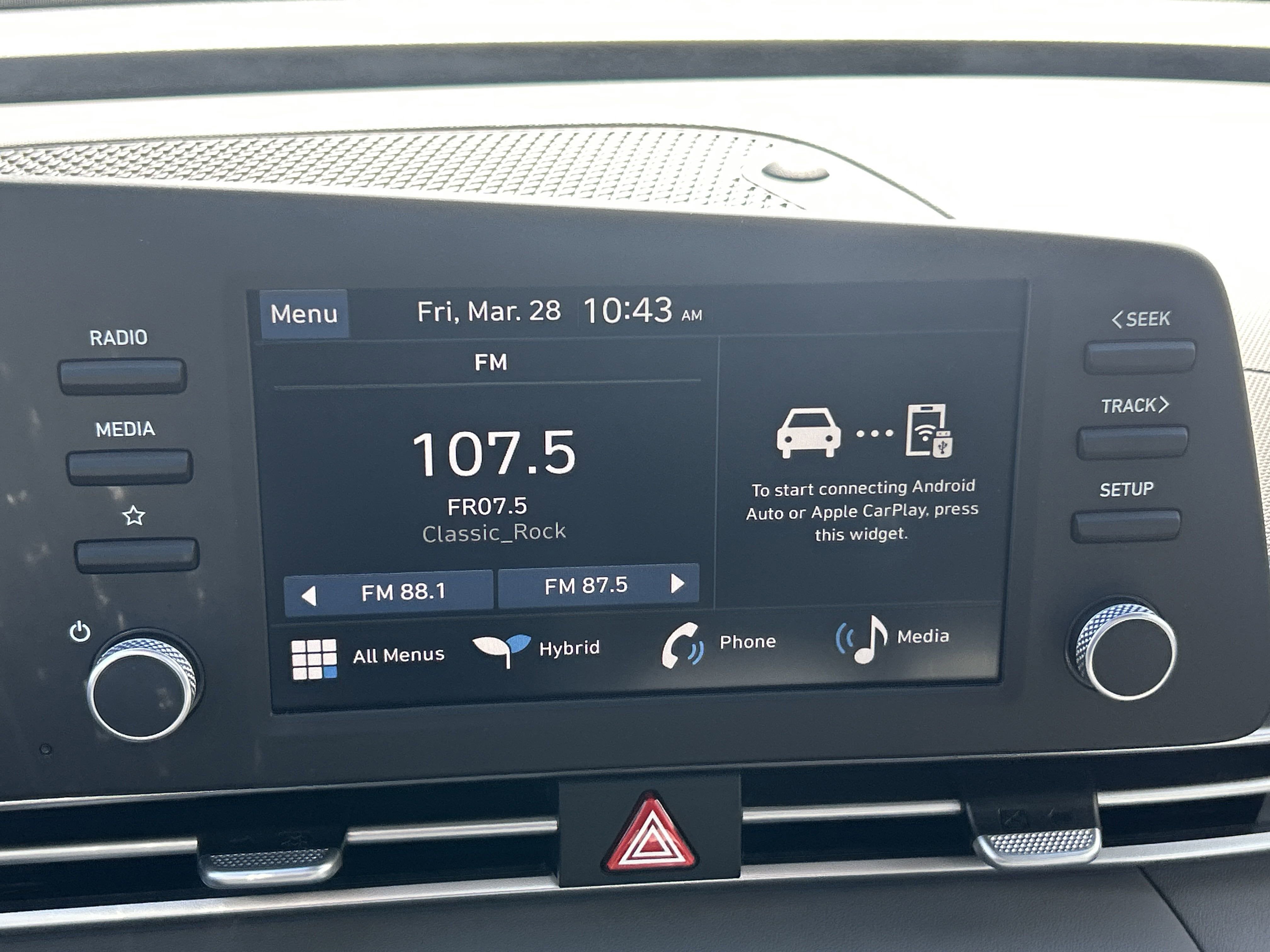 2025 Hyundai Elantra Hybrid Blue