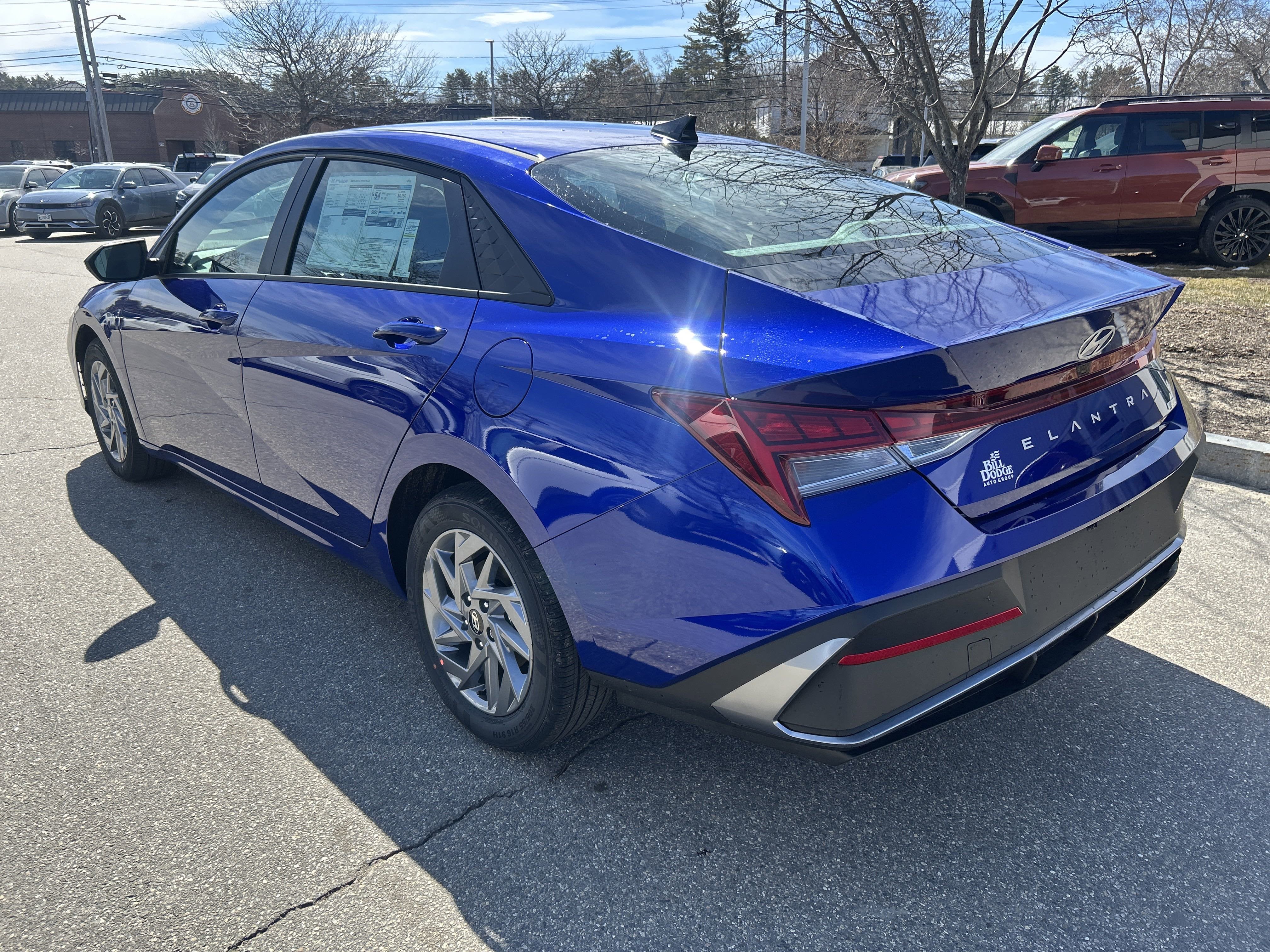 2025 Hyundai Elantra Hybrid Blue