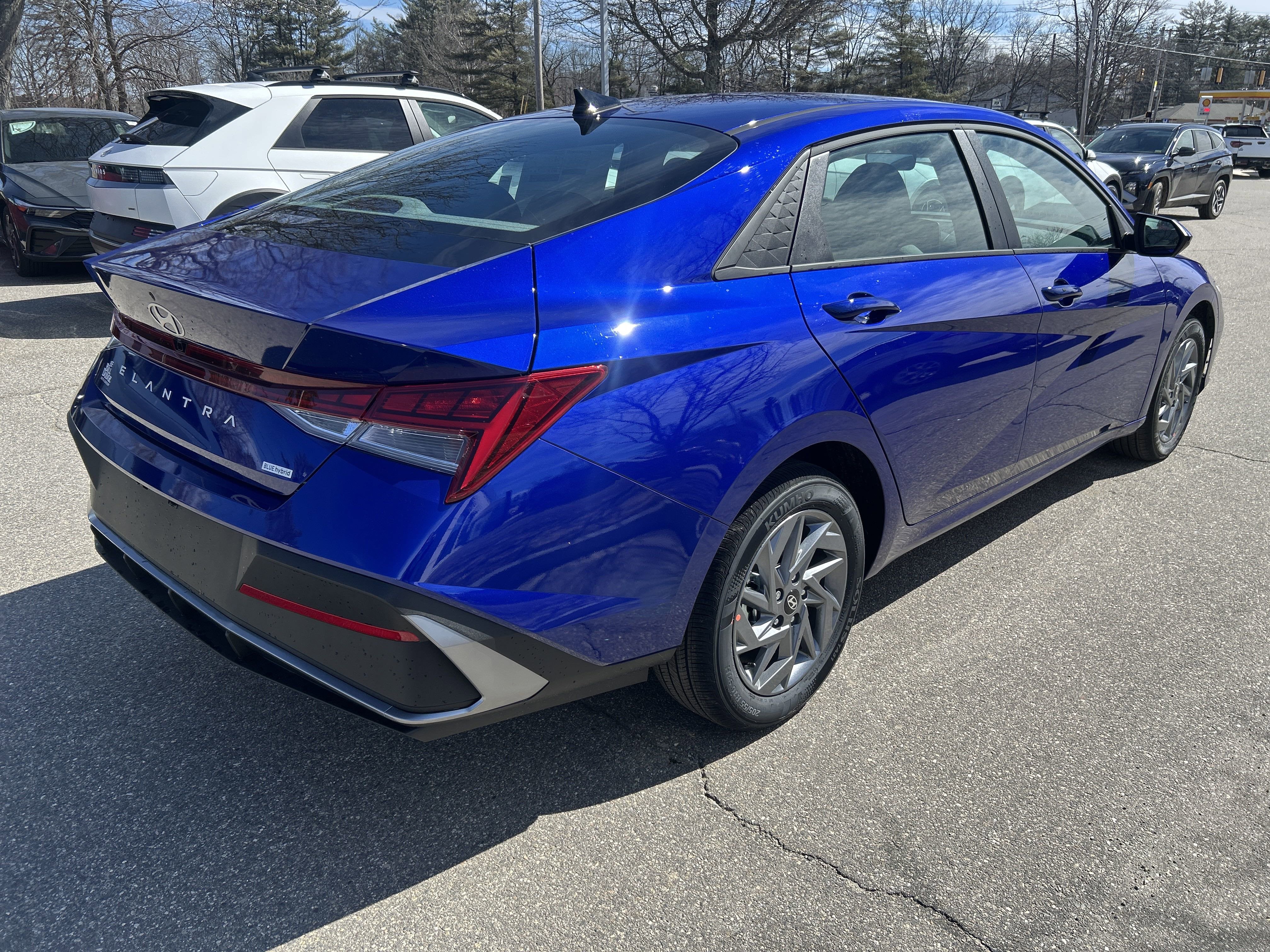 2025 Hyundai Elantra Hybrid Blue