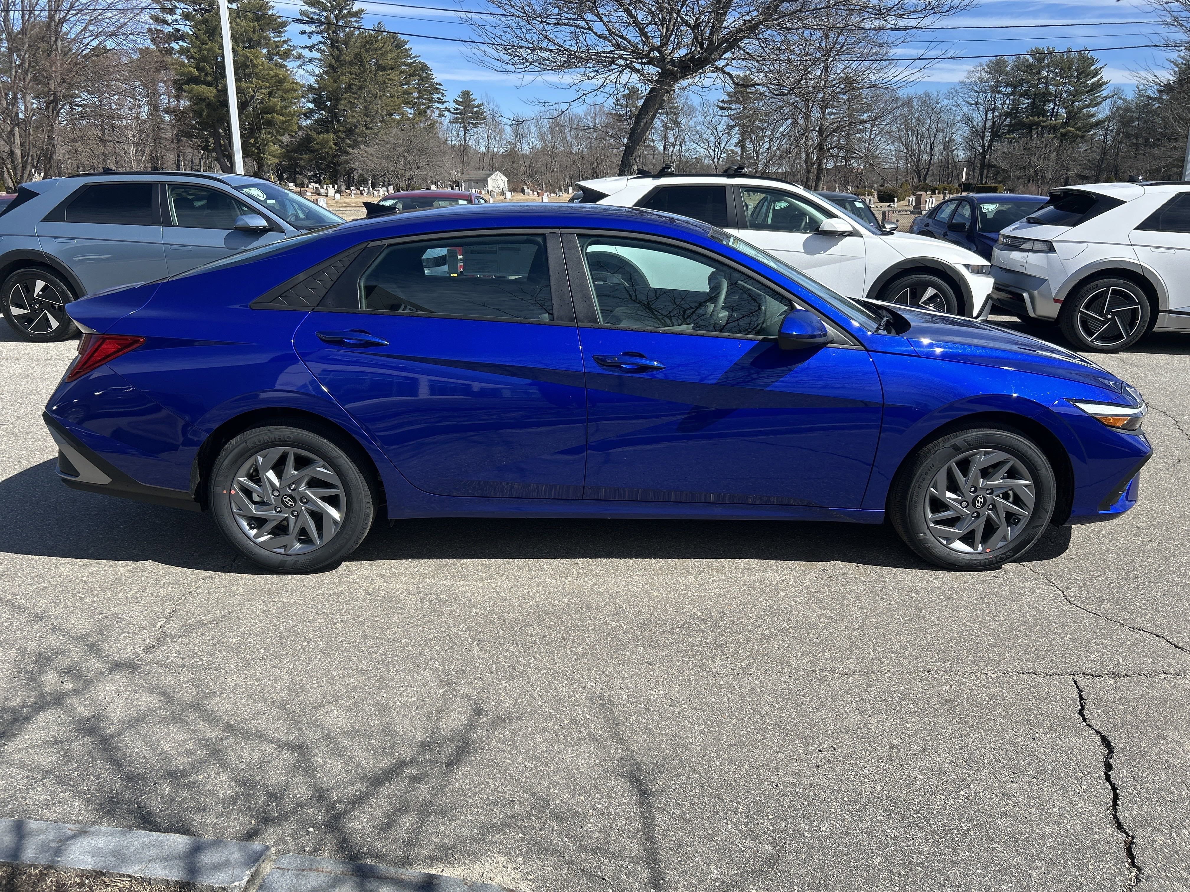 2025 Hyundai Elantra Hybrid Blue