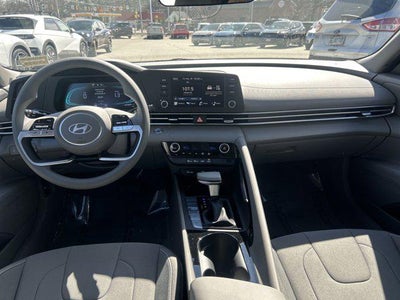 2025 Hyundai Elantra Hybrid Blue