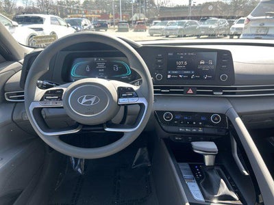 2025 Hyundai Elantra Hybrid Blue