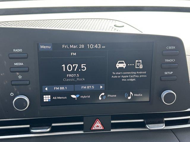 2025 Hyundai Elantra Hybrid Blue