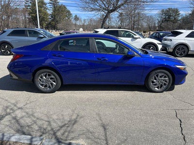 2025 Hyundai Elantra Hybrid Blue