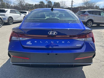 2025 Hyundai Elantra Hybrid Blue