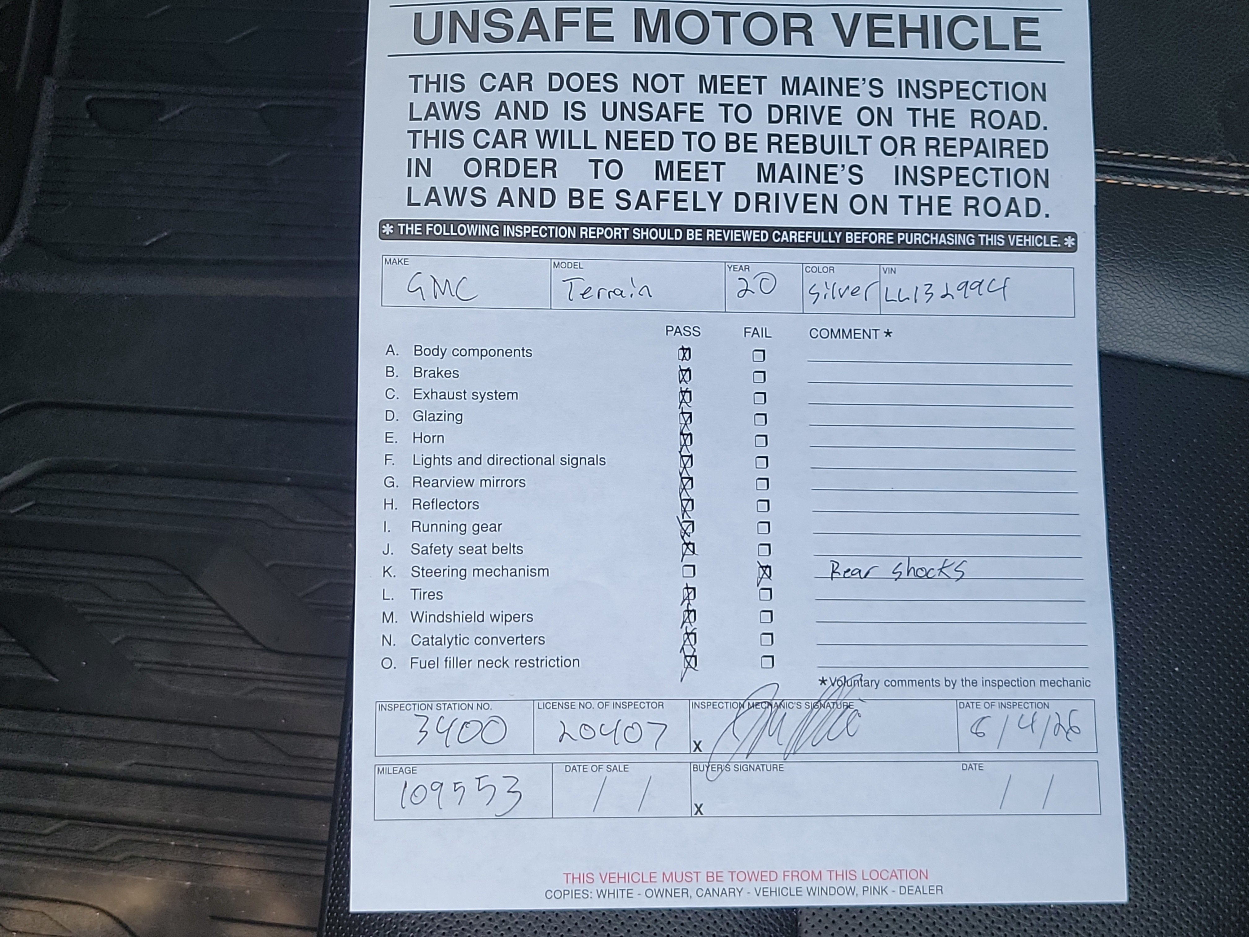 2020 GMC Terrain SLT