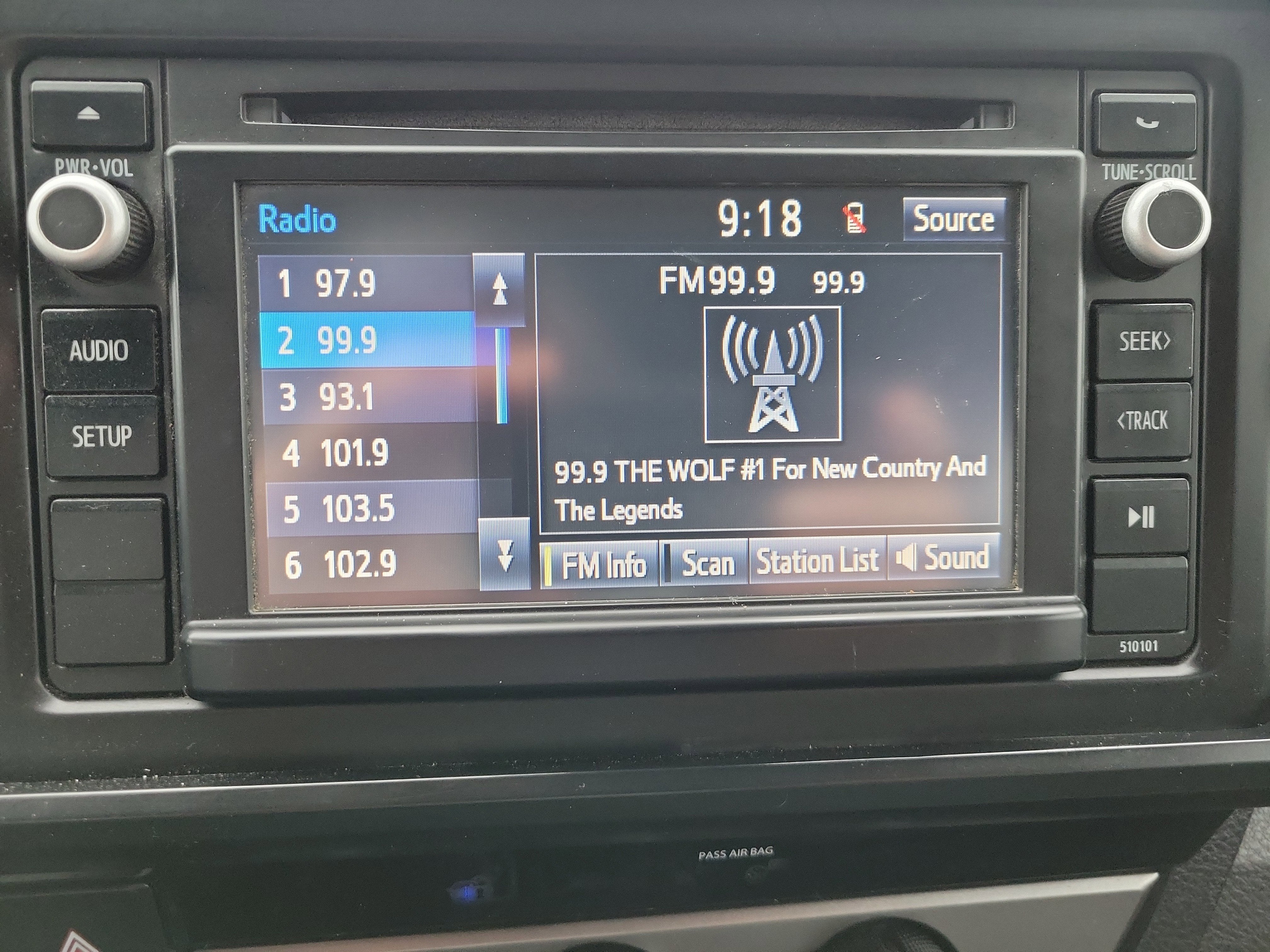 2018 Toyota Tacoma SR V6