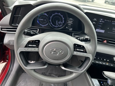2023 Hyundai Elantra Hybrid Blue