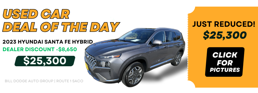  Deal of the Day: 2023 Hyundai Santa Fe Hybrid