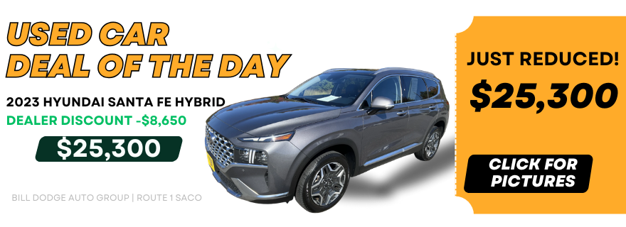  Deal of the Day: 2023 Hyundai Santa Fe Hybrid