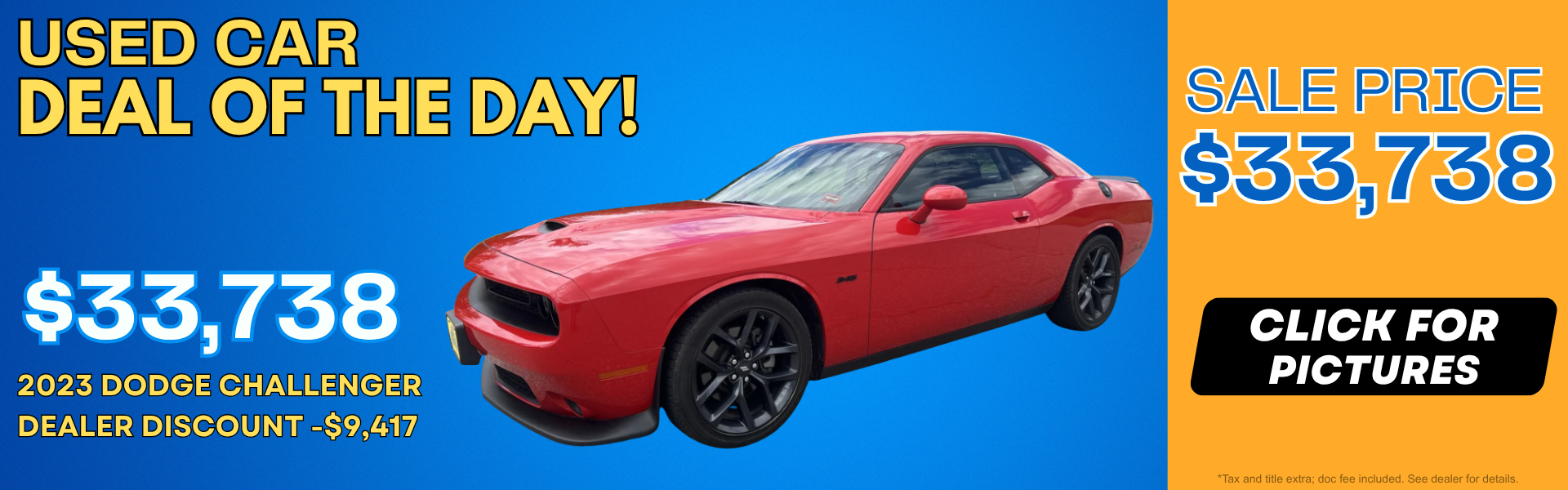 Deal of the Day: 2023 Dodge Challenger