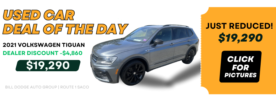 Used Car Deal of the Day | 2021 Volkswagen Tiguan