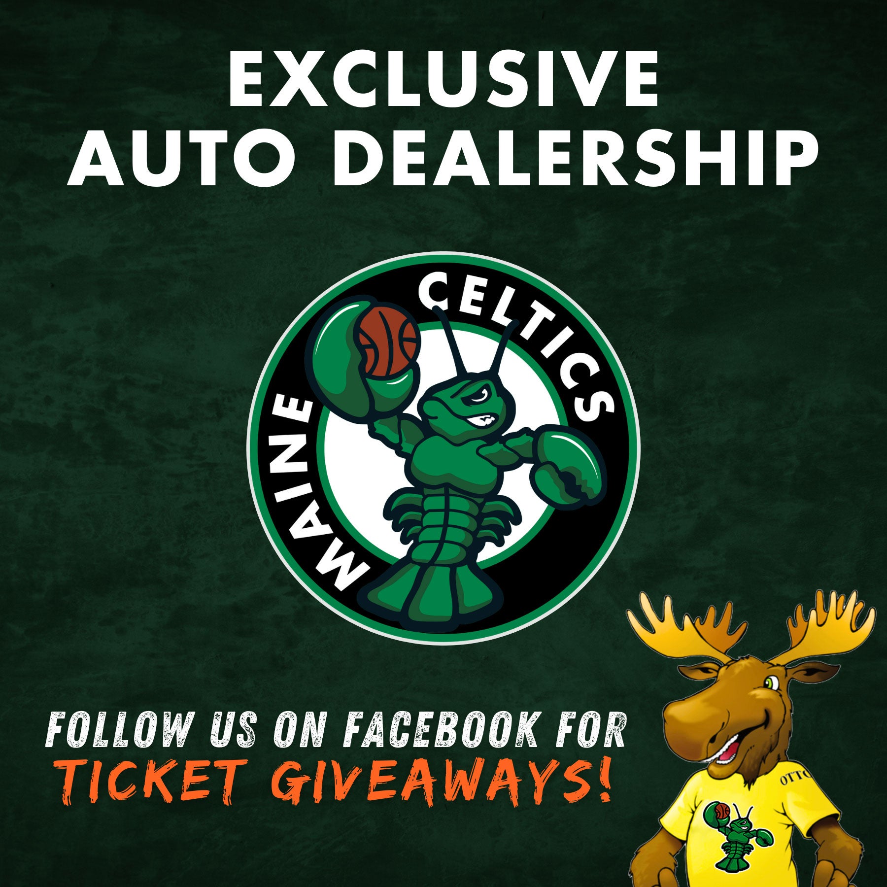Exclusive Auto Dealership of the Maine Celtics Bill Dodge Auto Group in Westbrook ME